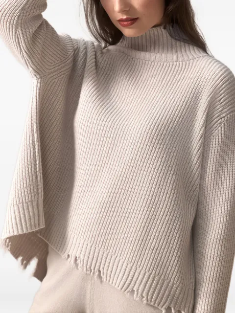 Philo-Sofie ribbed frayed sweater