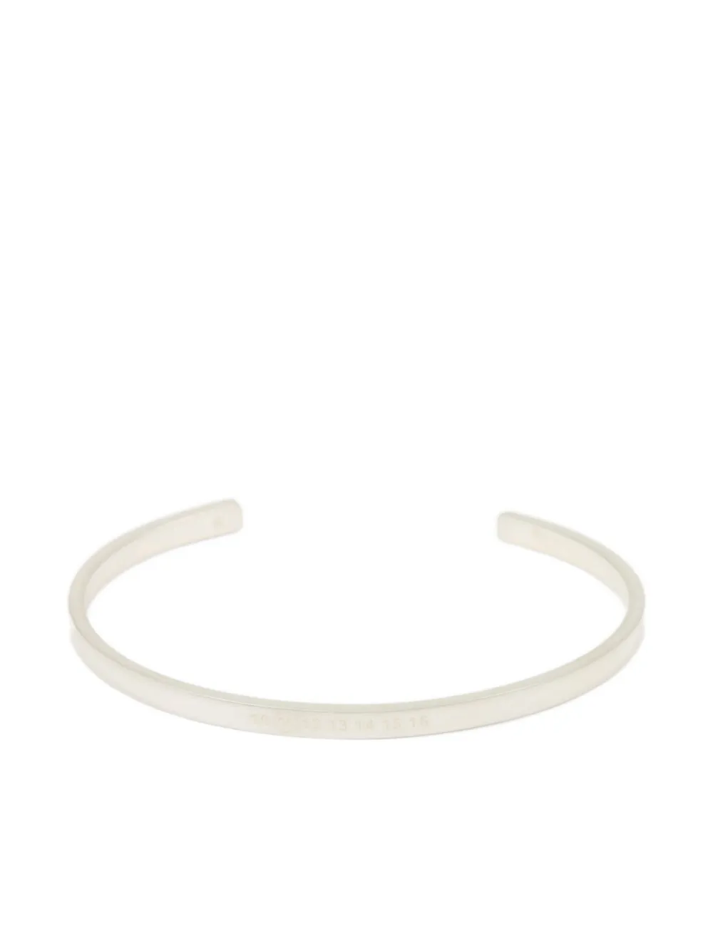 Maison Margiela Bracciale rigido - Argento
