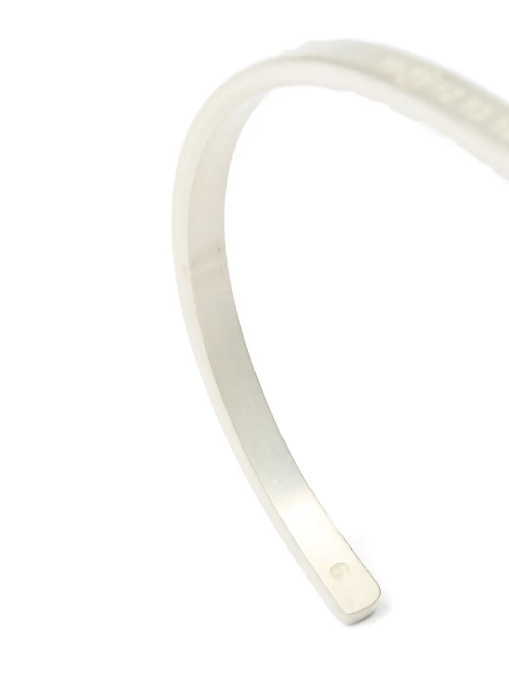  Maison Margiela Numbers-reference Cuff Bracelet - Silver 