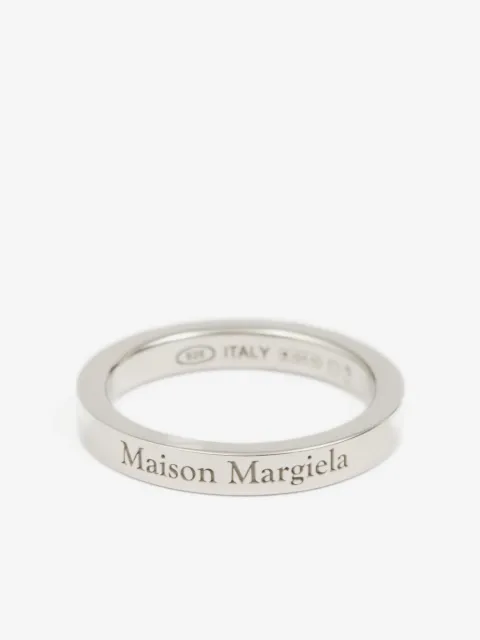 Maison Margiela logo-reference ring