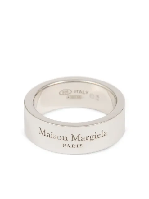 Maison Margiela logo-reference ring