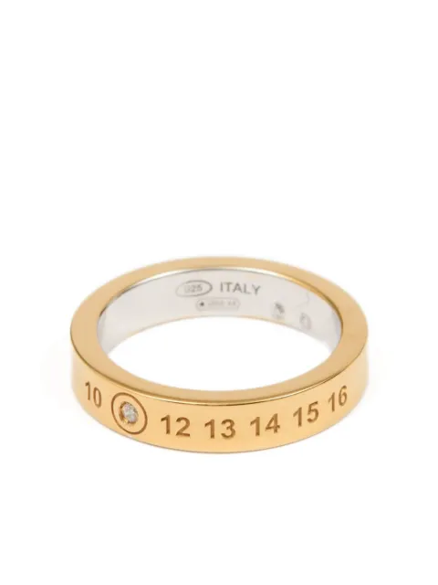 Maison Margiela numbers diamond ring