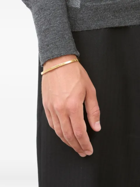 Maison Margiela brazalete con logo de referencia