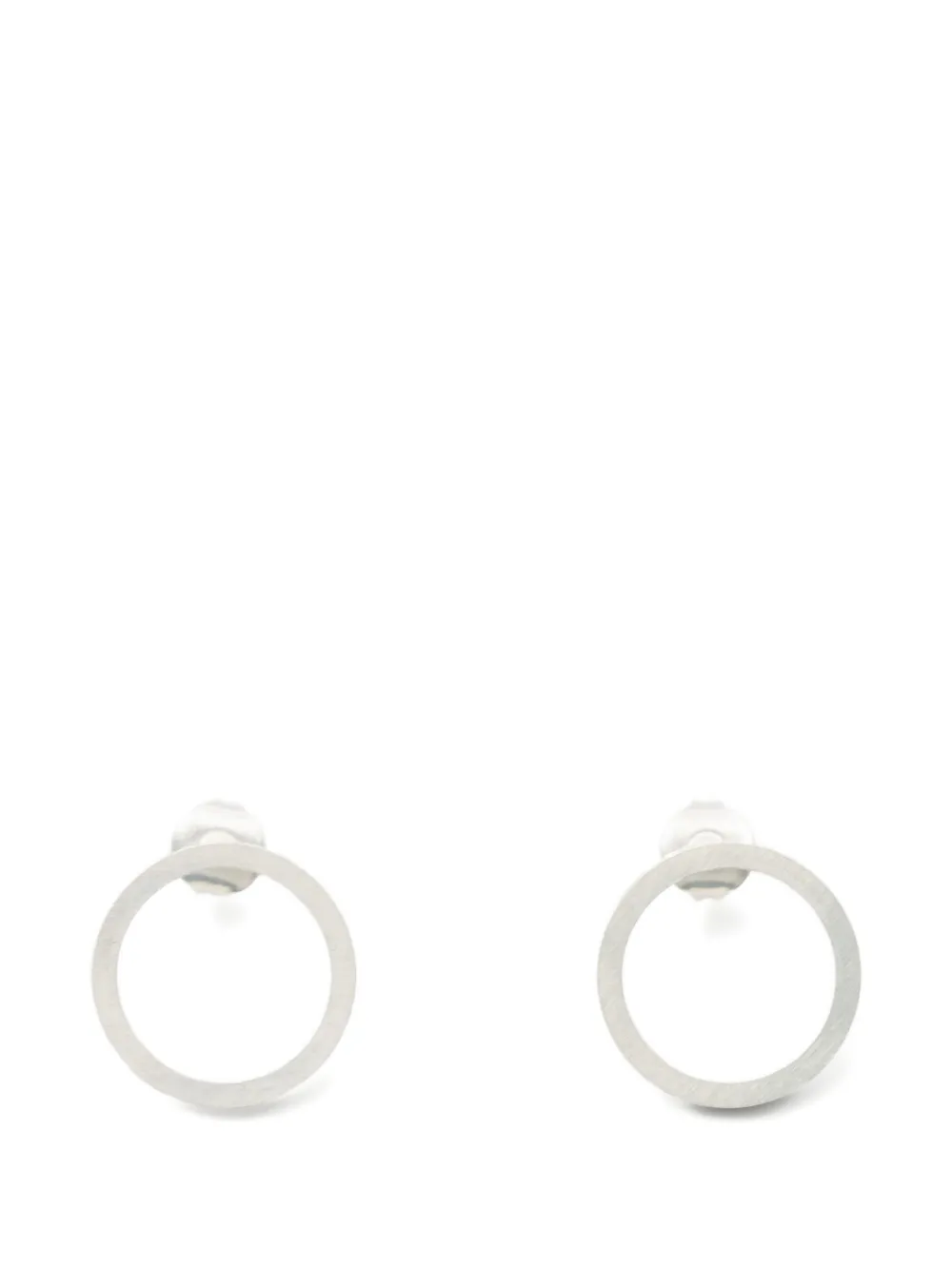 Maison Margiela Orecchini con numero - Argento