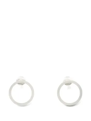 Maison Margiela スタッズ ピアス | シルバートーン | FARFETCH JP