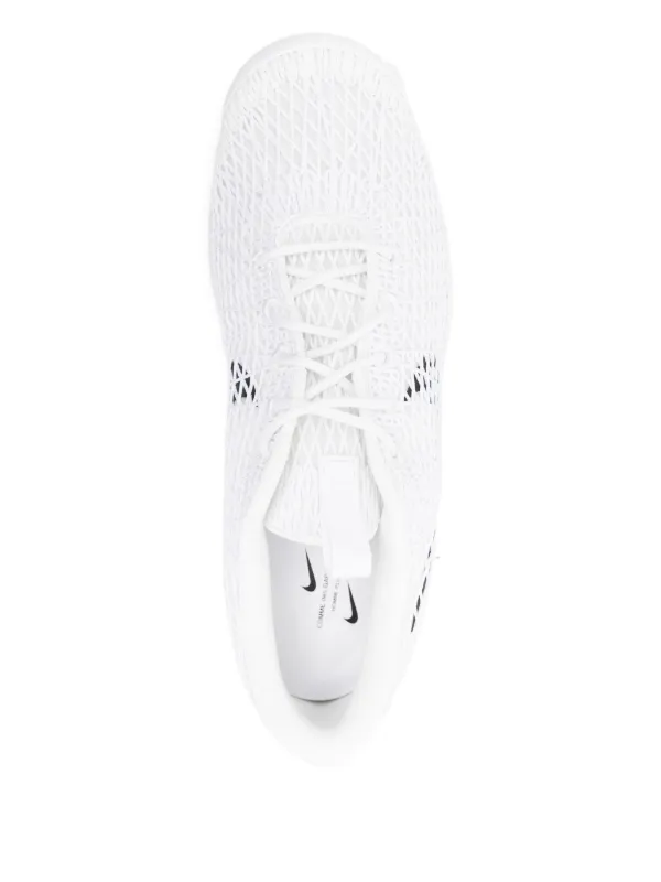 nike mesh shoes white
