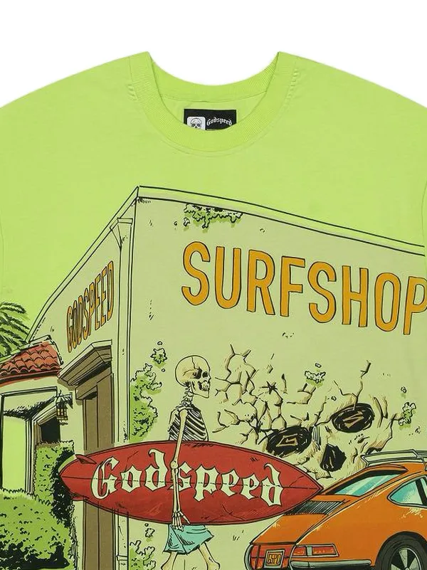 GODSPEED Surf Shop グラフィック Tシャツ | グリーン | FARFETCH JP