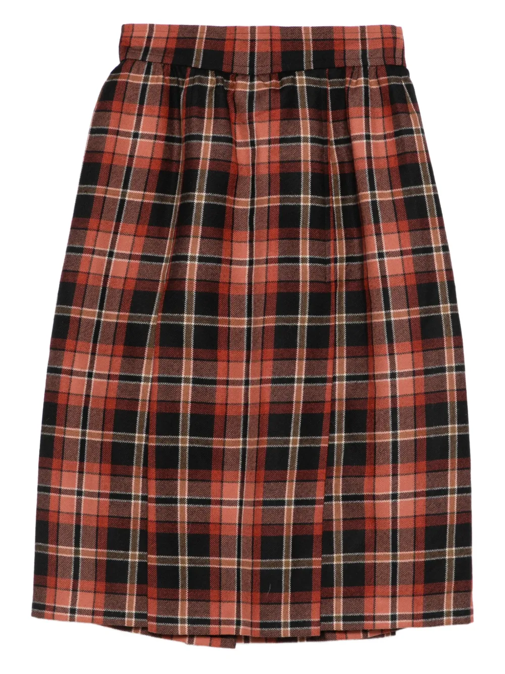 Saint Laurent Pre-Owned 1970s checked wool skirt | Image 2