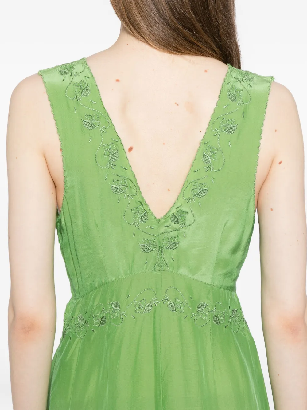 Ciao Lucia Castelo Dress In Green