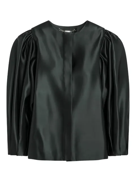 FENDI chamarra de seda