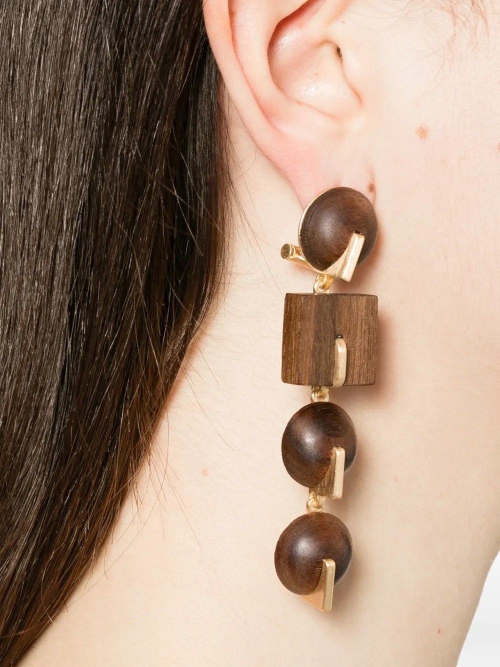 Cult Gaia Laguna earrings - Goud