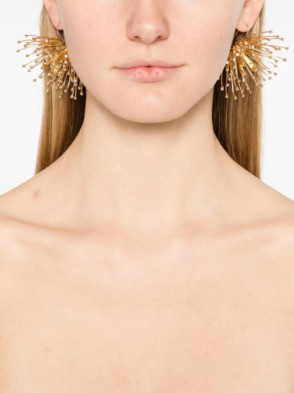 Cult Gaia Damita Threader earrings - Goud