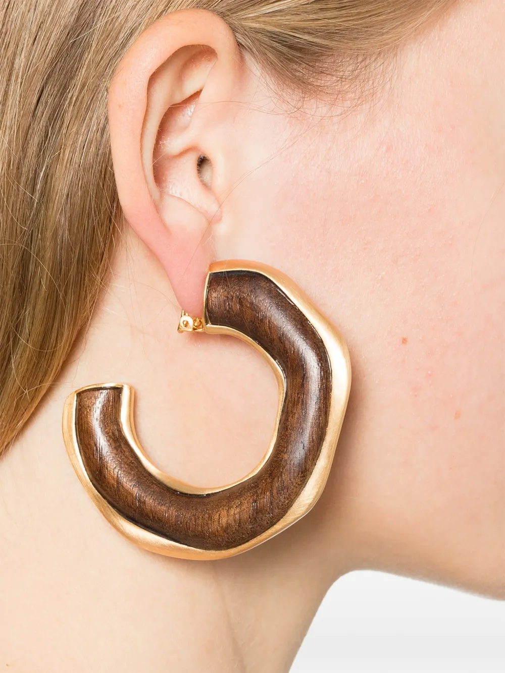  Cult Gaia Madeira Earrings - Brown 