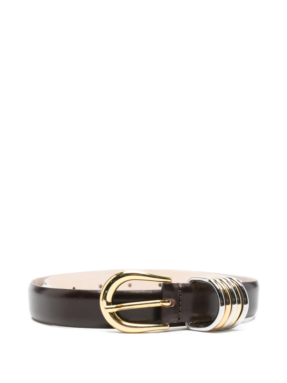 Déhanche Hollyhock buckle belt - Marrone