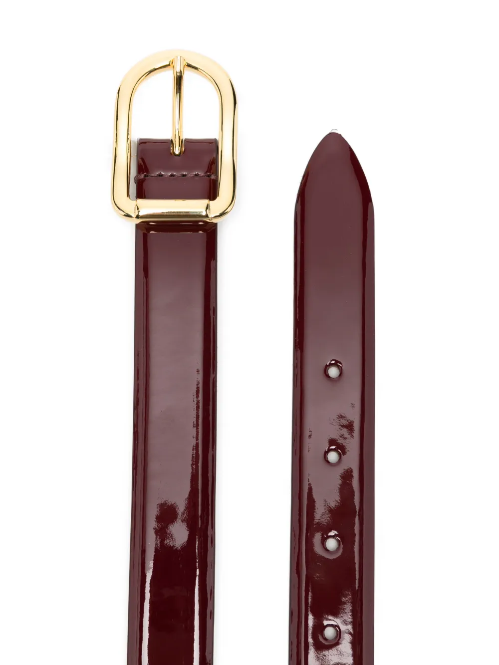 Déhanche Mija buckle belt - Rood