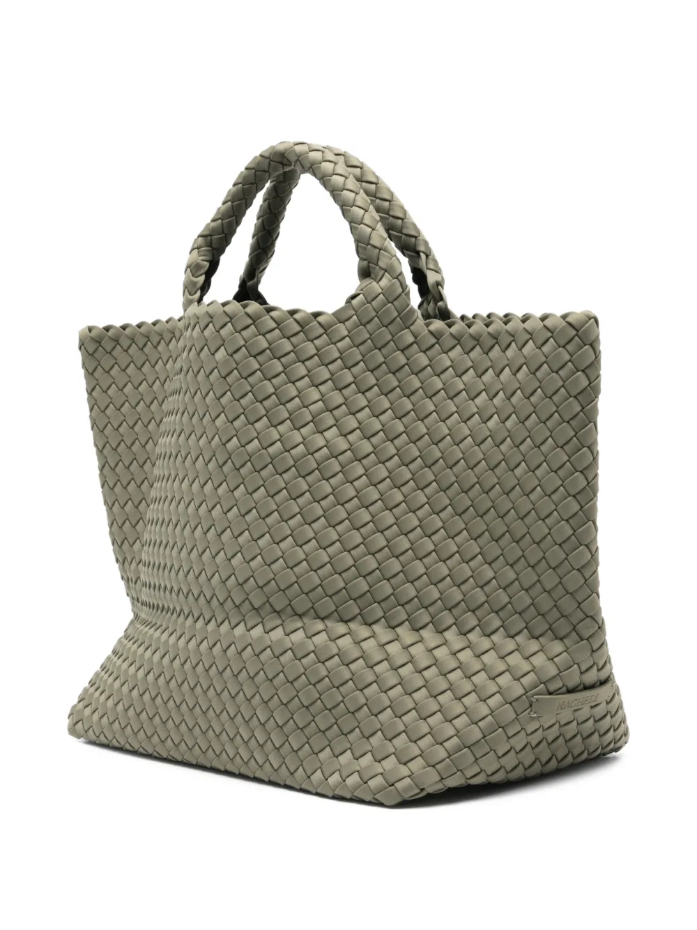  Naghedi Medium St. Barths Woven Tote Bag - Green 