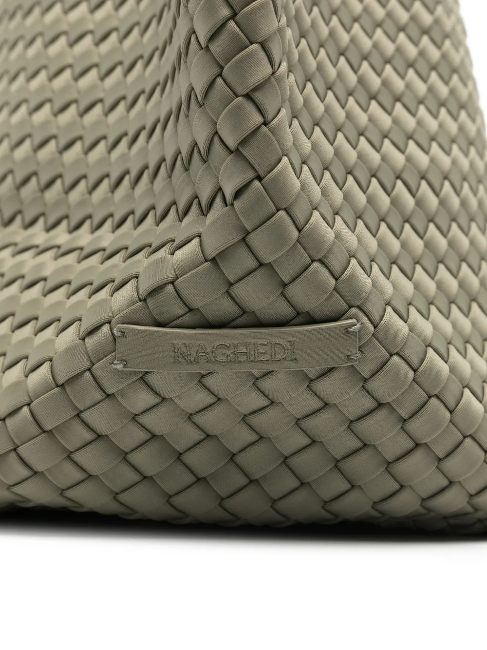 NAGHEDI Medium St. Barths shopper Groen