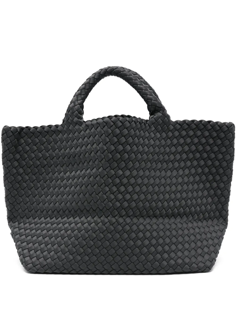 NAGHEDI medium St. Barths woven tote bag | Black | Image 1