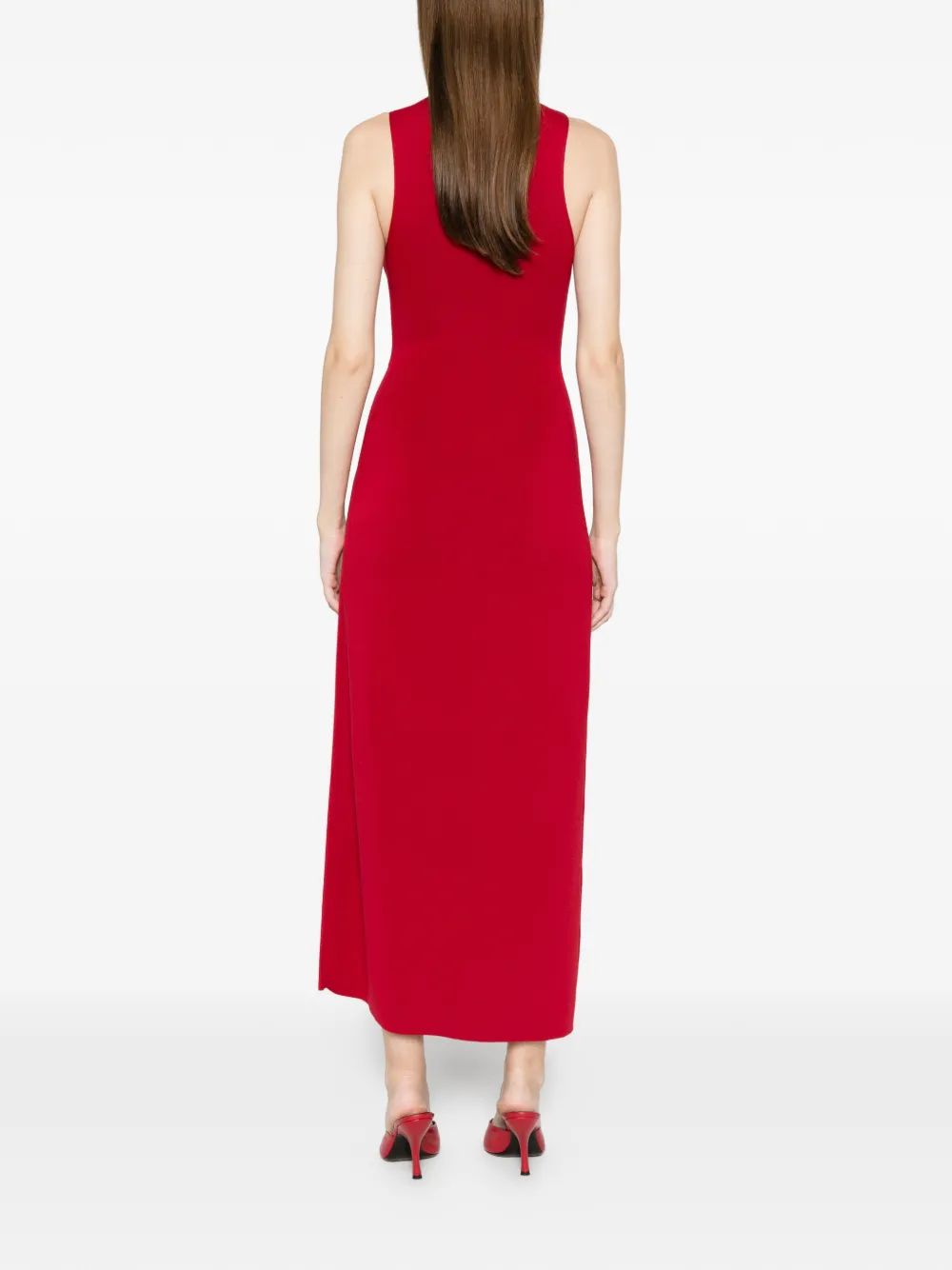 Cult Gaia Amana midi-jurk met uitgesneden details Rood