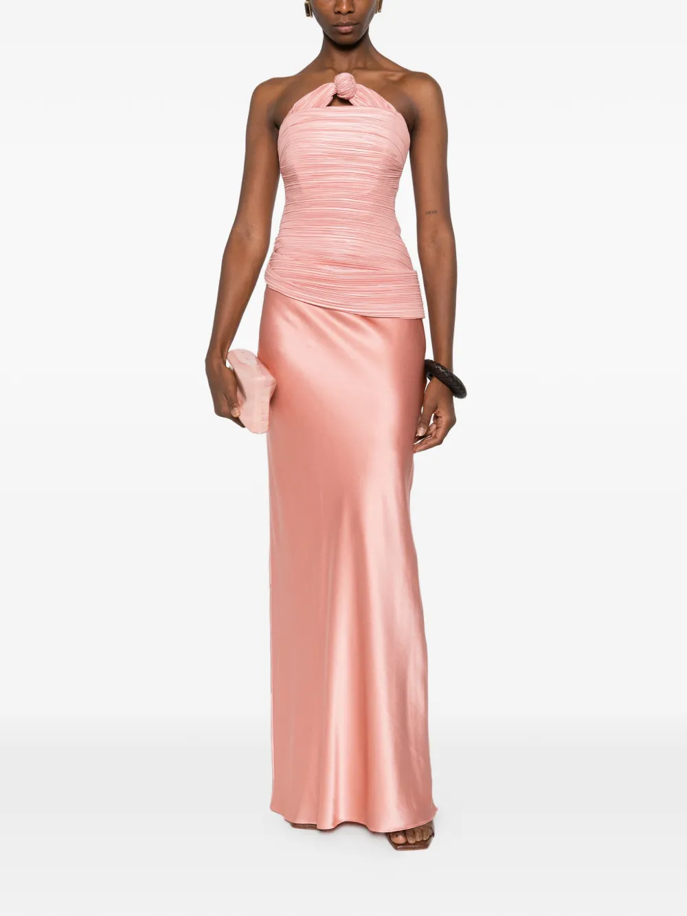 Cult Gaia Chantel maxi skirt - Roze