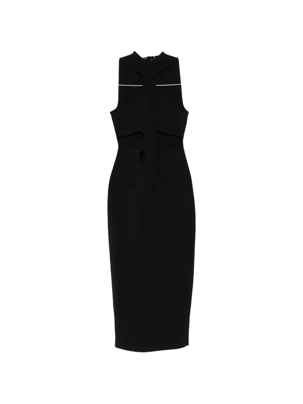 Cult Gaia Baylee cut-out midi dress - Nero