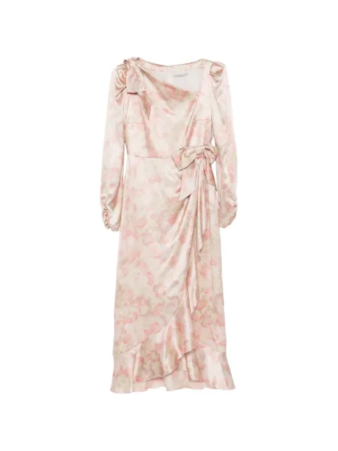 Alessandra Rich silk midi dress