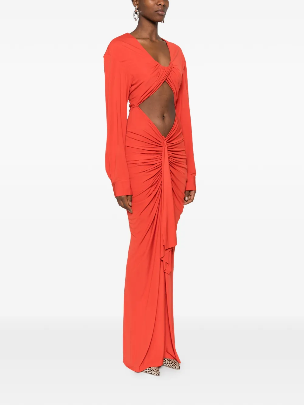 Christopher Esber Vivenda Maxi Dress - Orange 