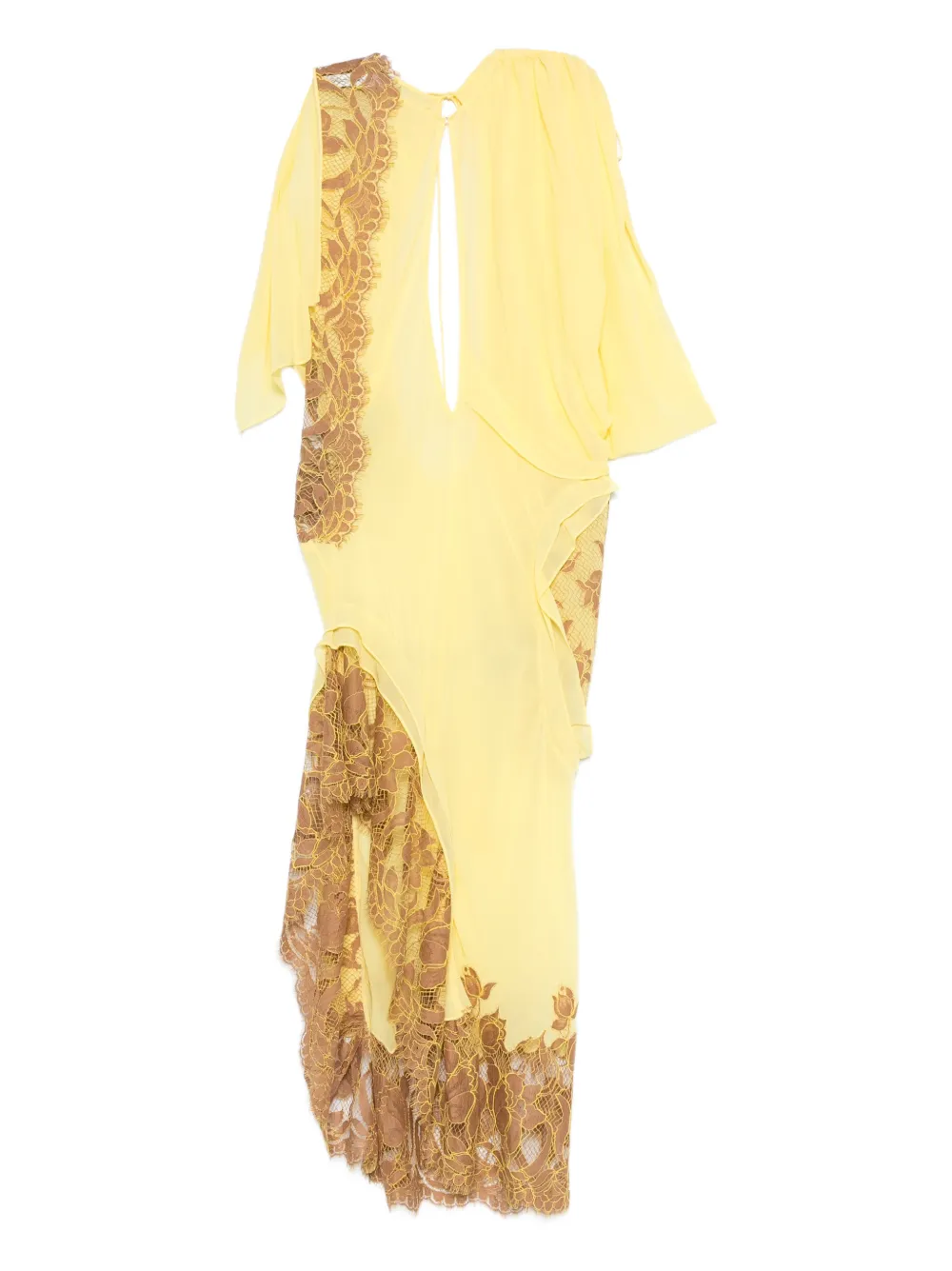 Christopher Esber Aluna maxi dress - Yellow