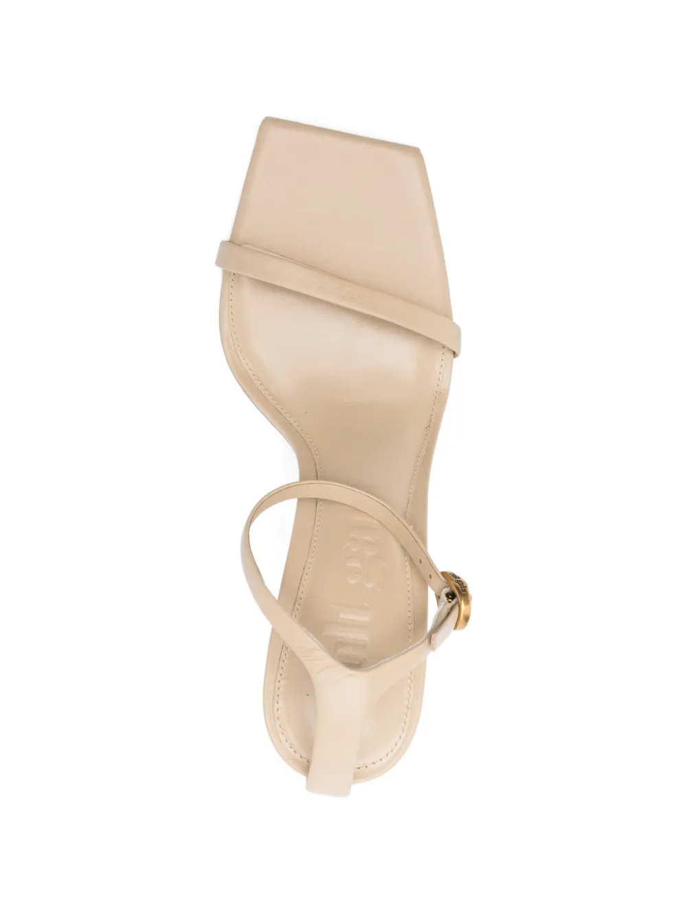 Cult Gaia Sienna beaded sandals Beige