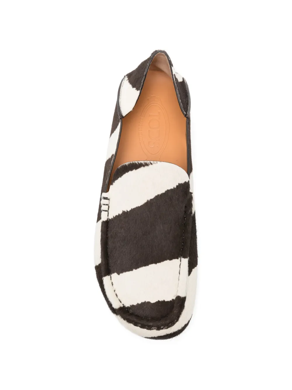 Tod's striped loafers Bruin