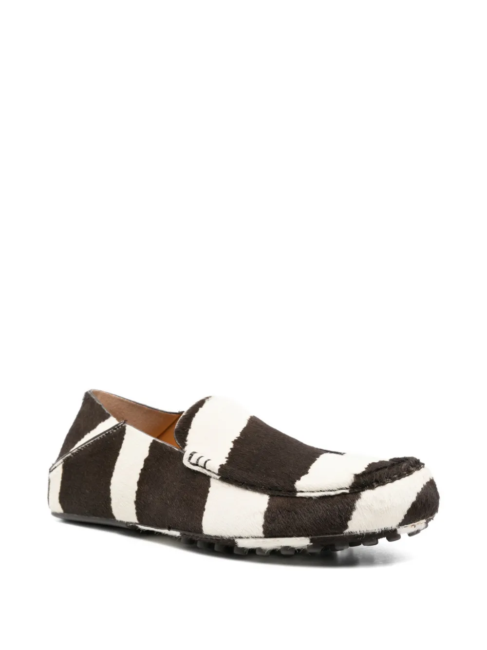 Tod's striped loafers Bruin