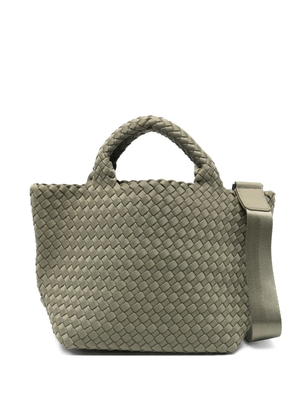 NAGHEDI small St. Barths woven tote bag | Green | Image 1