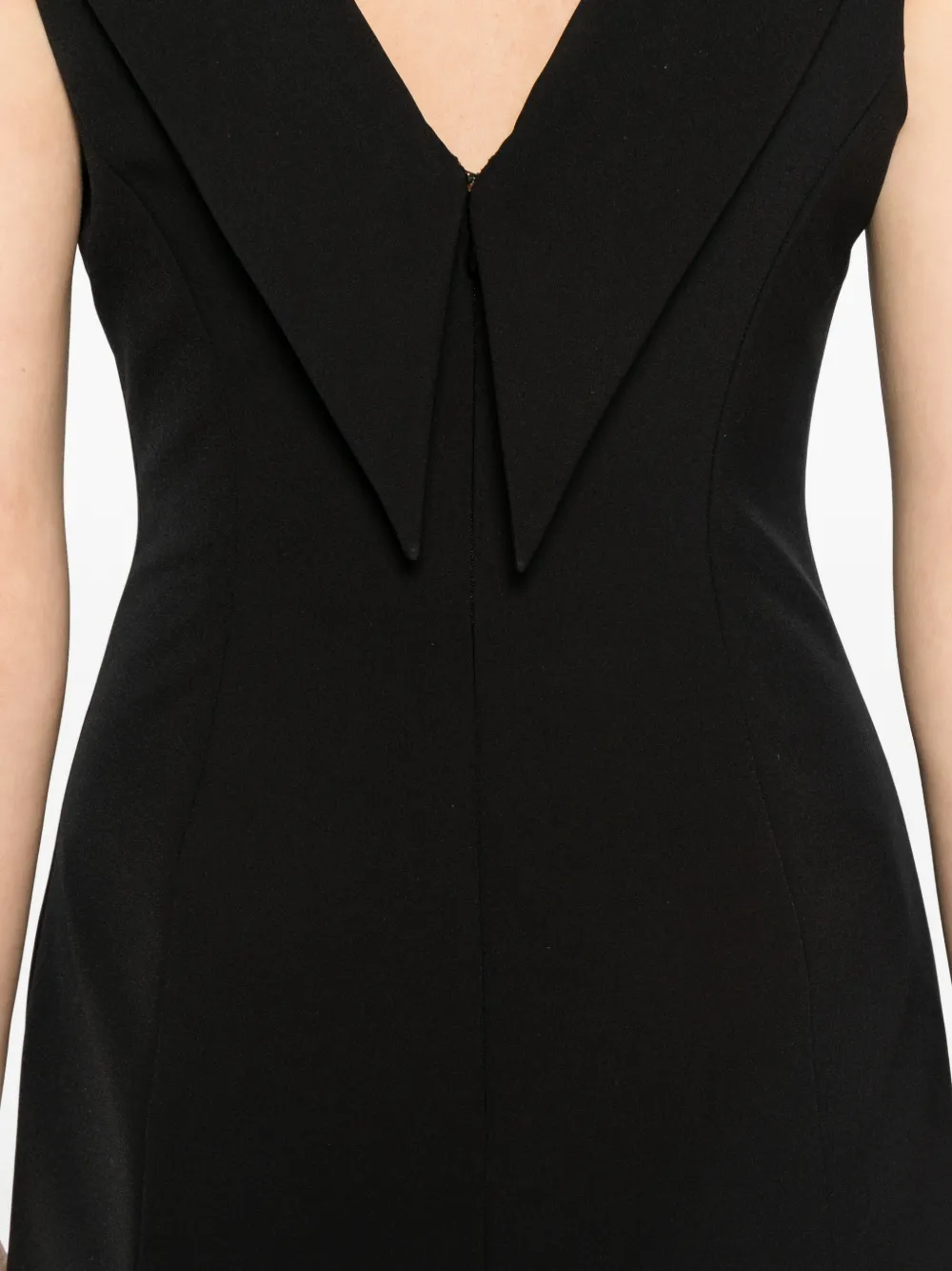 Cult Gaia Cocco mouwloze mini-jurk Zwart