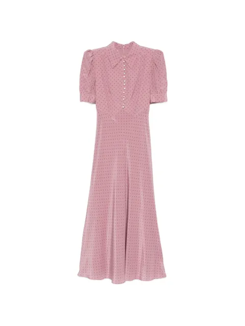 Alessandra Rich polka-dot midi dress