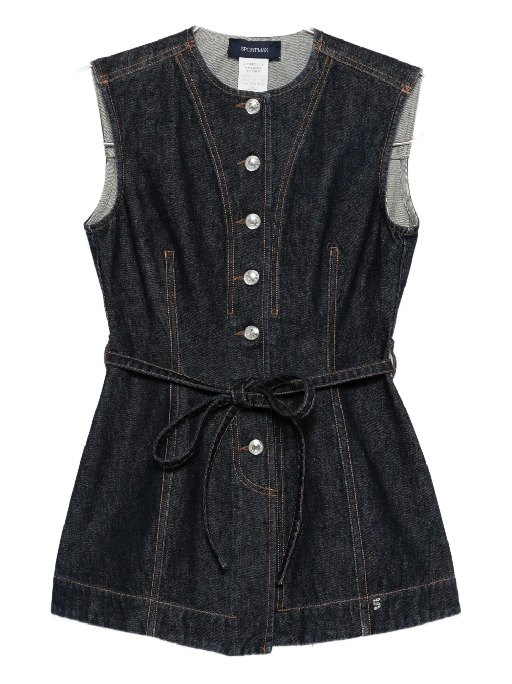 Sportmax Spddominio waistcoat - Blu