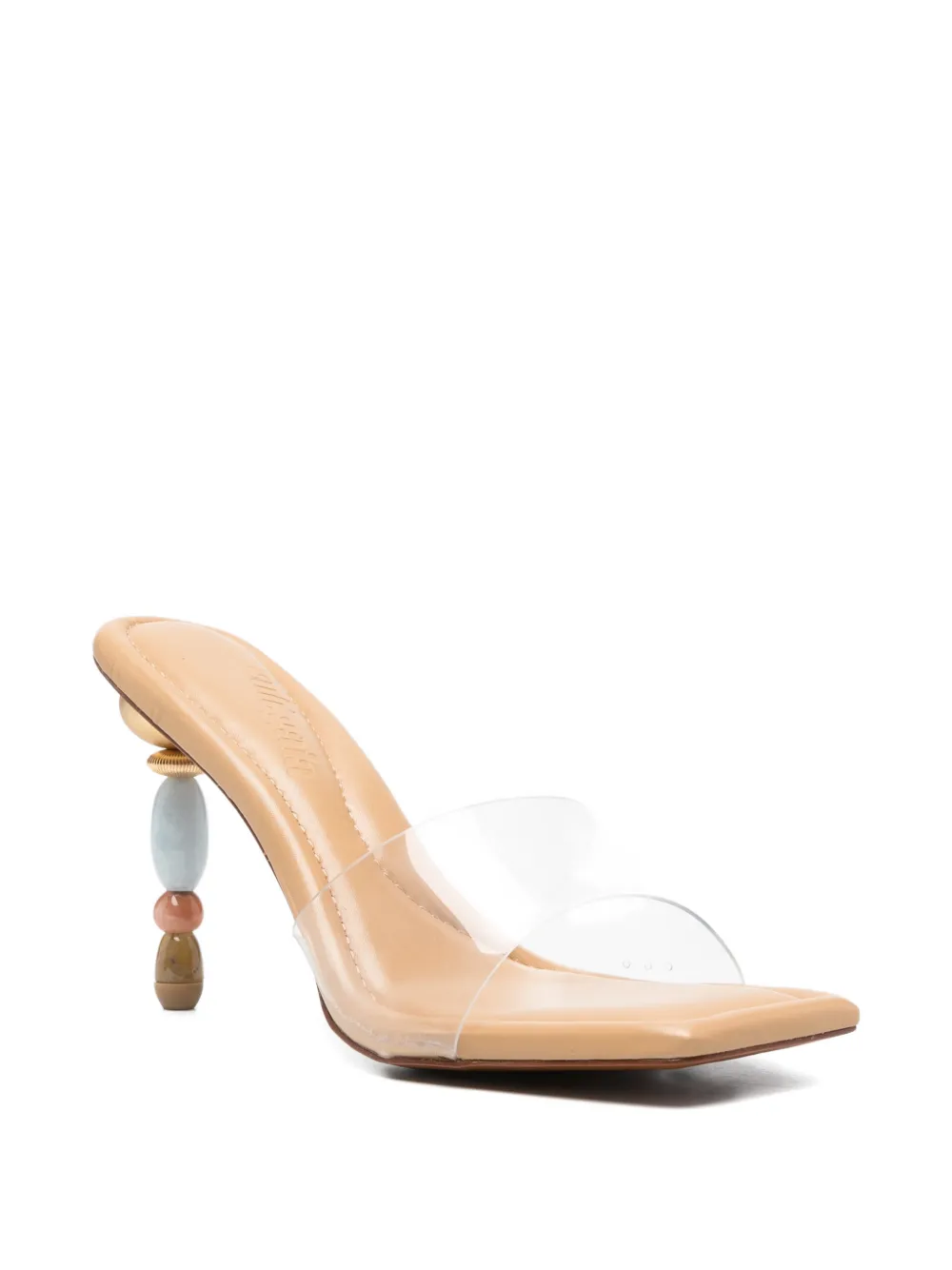 Cult Gaia 100mm Mahina sandals Wit