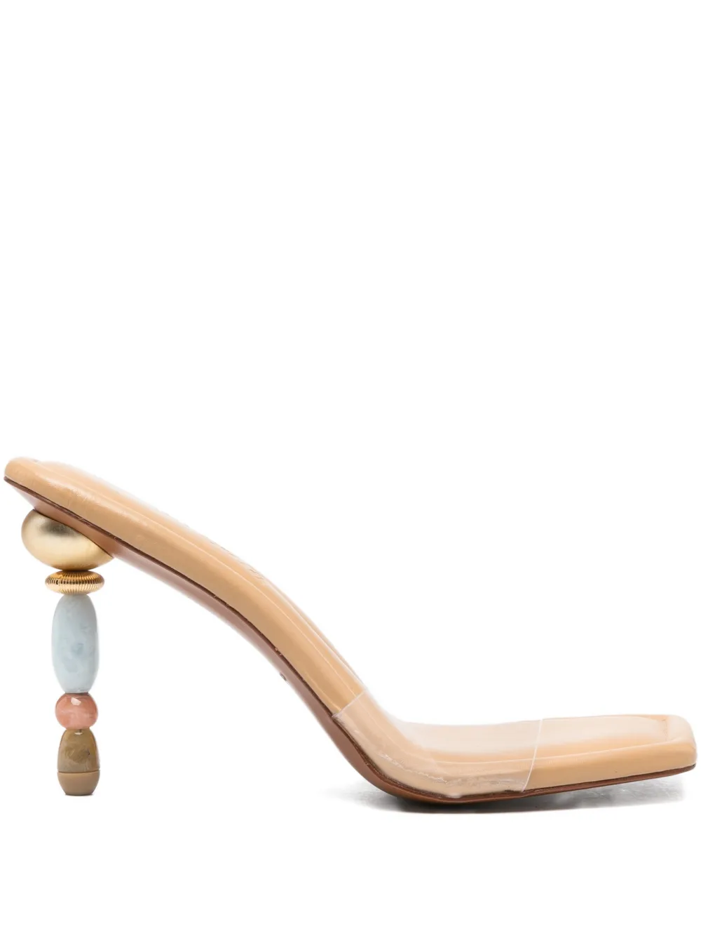 Cult Gaia 100mm Mahina sandals Wit