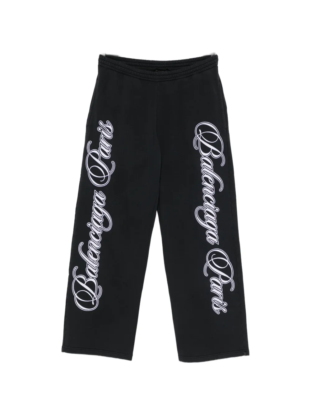 Balenciaga elasticated-waistband track pants - Nero