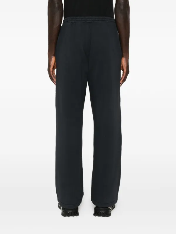 Balenciaga elasticated-waistband Track Pants | Black | FARFETCH