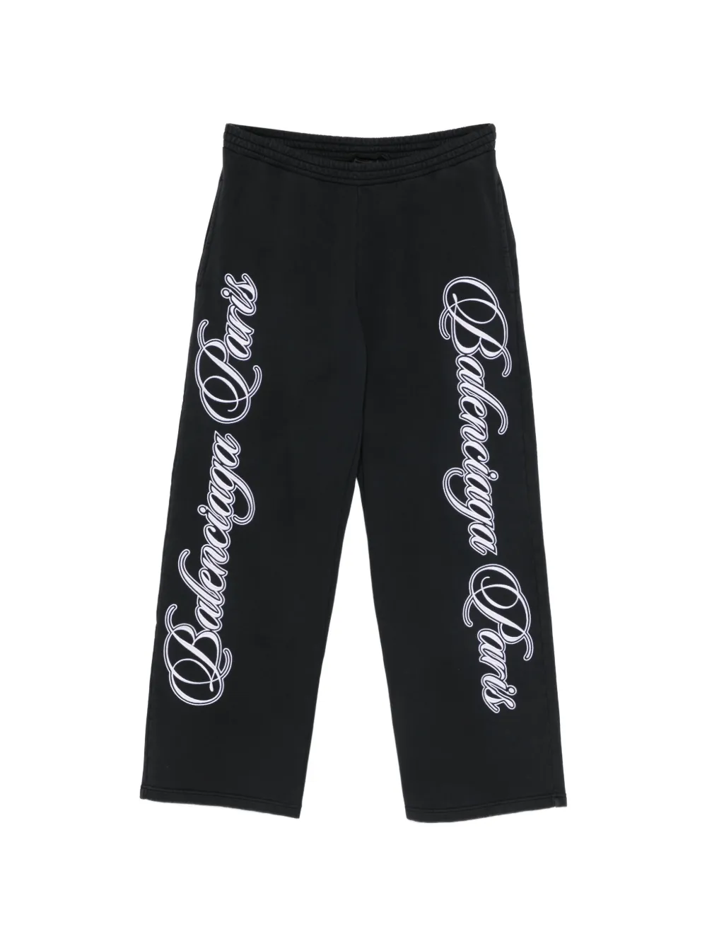 Balenciaga elasticated-waistband track pants - Nero