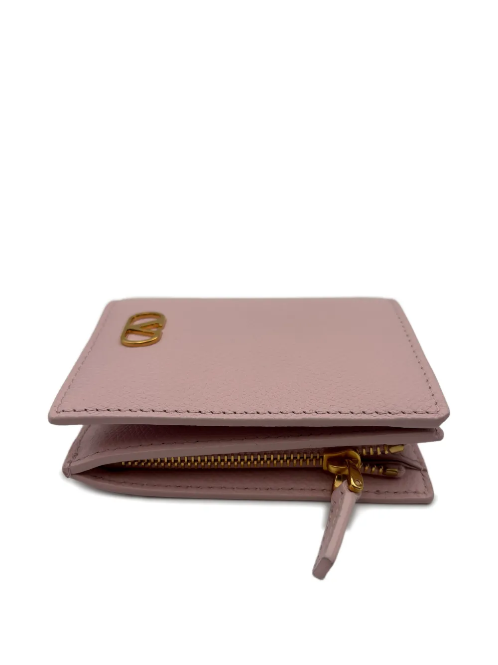 Valentino Garavani Portemonnee met logo Roze
