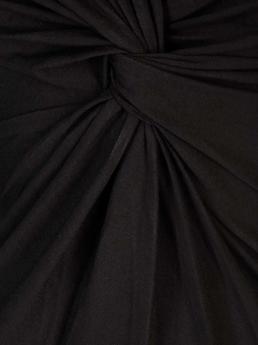 ISABEL MARANT Lania jurk met gedraaid effect Zwart