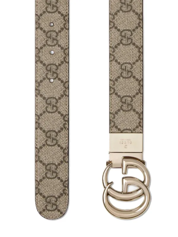 GUCCI GGパターン ベルト　リバーシブル　グッチ レディース Gucci GGパターン リバーシブル ベルト | ニュートラル