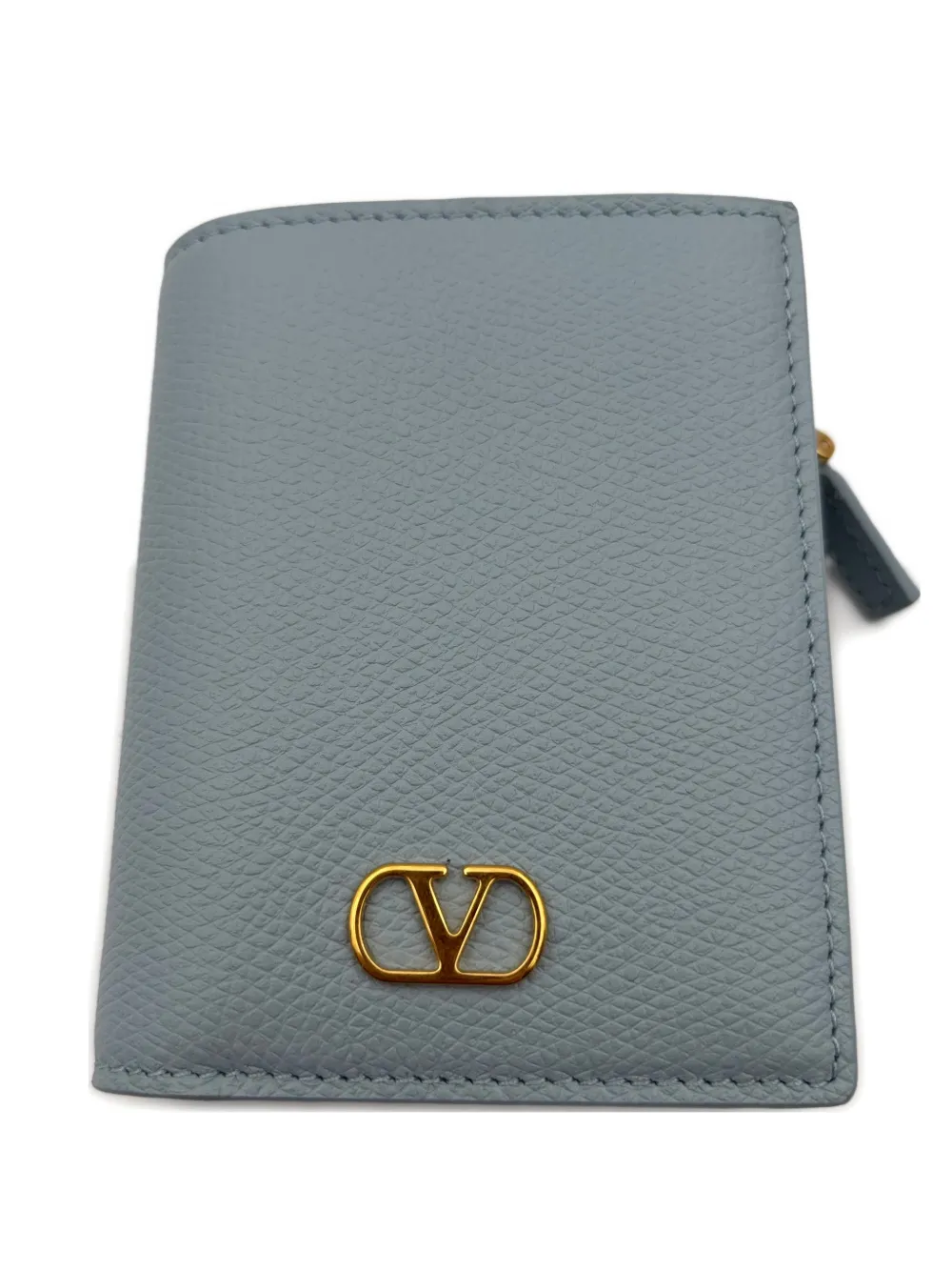 Valentino Garavani logo-detail wallet - Blu