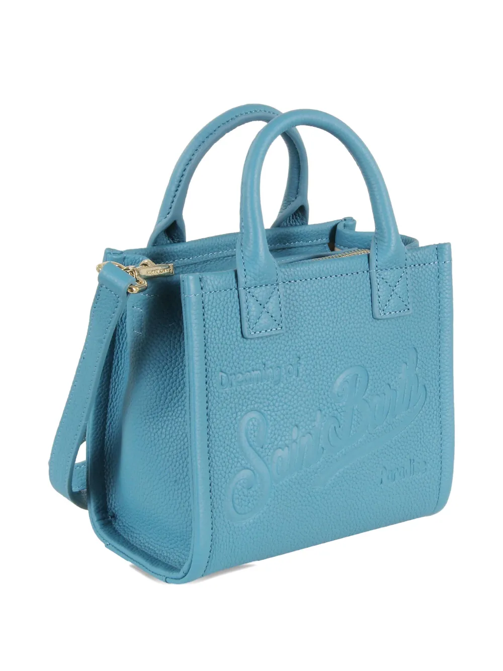 MC2 Saint Barth Mini-shopper met reliëf Blauw
