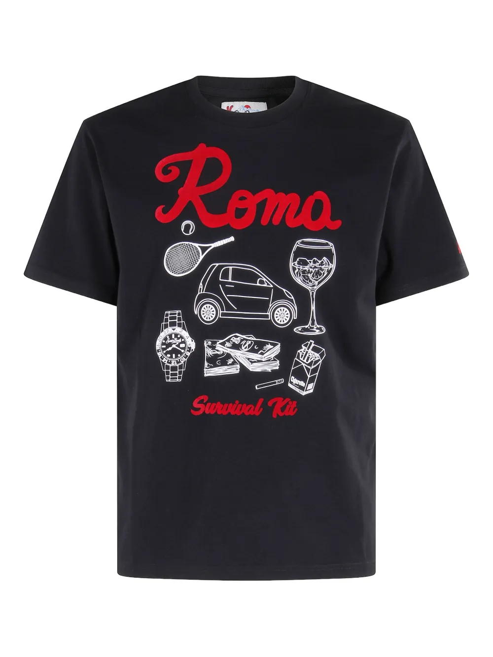 MC2 Saint Barth playera Arnott gráfica | negro | Image 1