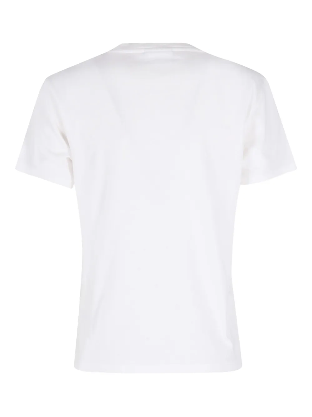 Mc2 Saint Barth Lettering T-shirt In White