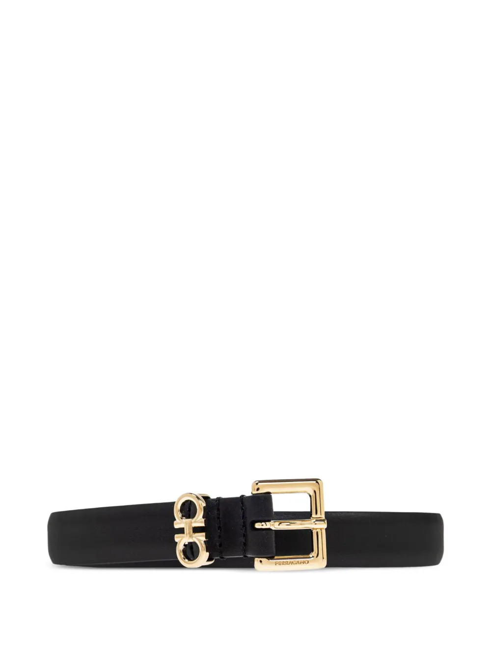 Ferragamo cinturón con logo en la hebilla | negro | Image 1