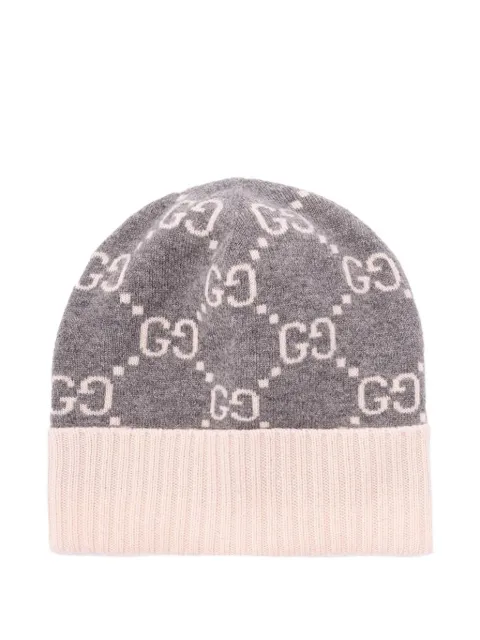 Gucci Beanie mit Logo-Muster