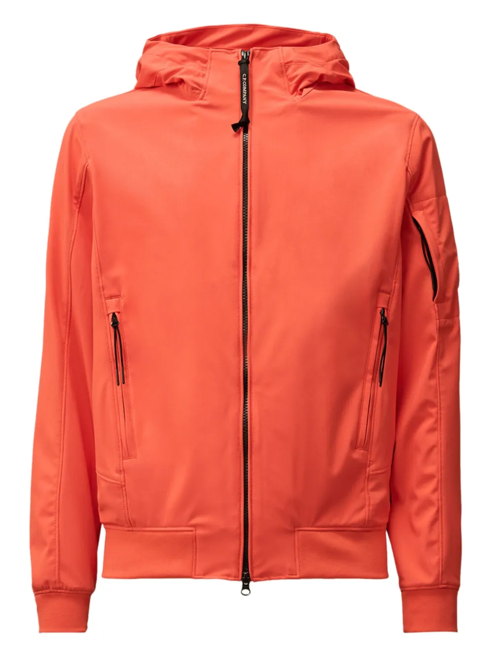 C.P. Company hooded zip-up jacket | Orange | Image 1